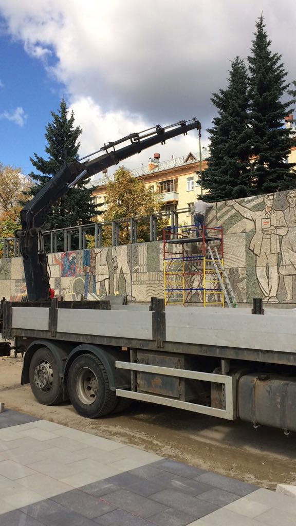 Фото перевозка стендов манипулятором